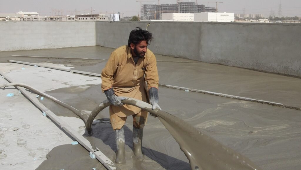 العزل الإسمنتي للأسطح