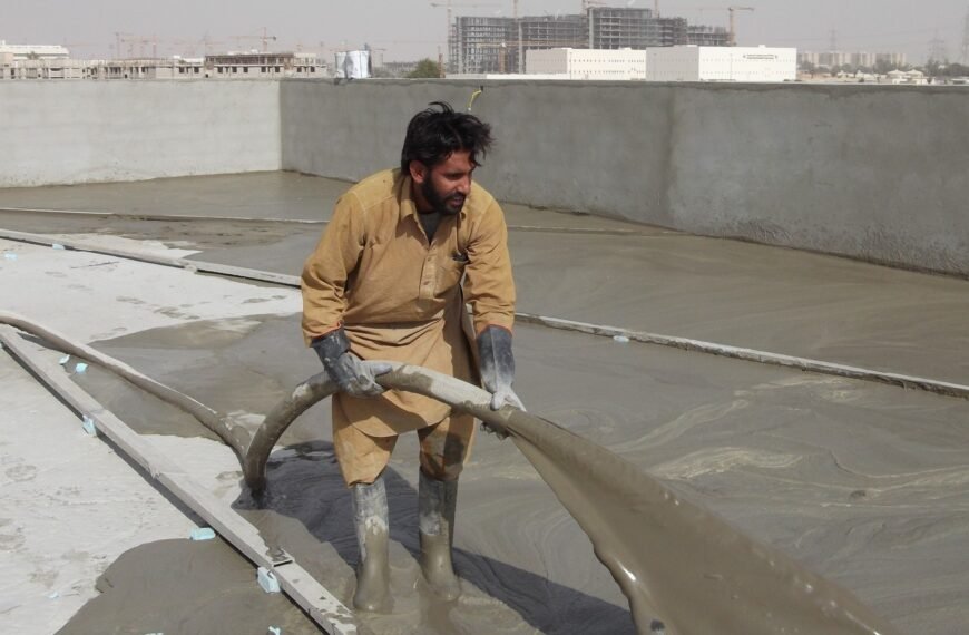 العزل الإسمنتي للأسطح