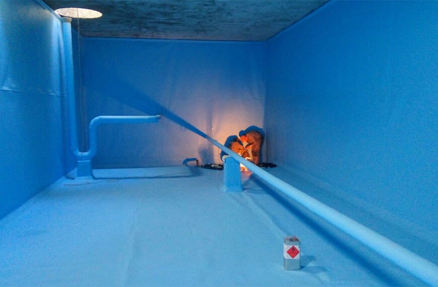 تكلفة عزل الخزان الأرضي