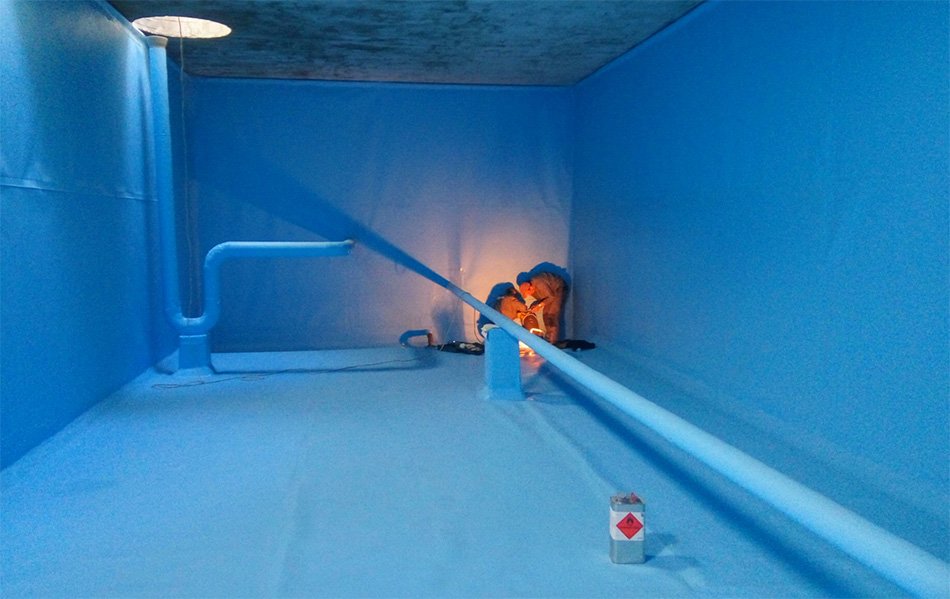 تكلفة عزل الخزان الأرضي